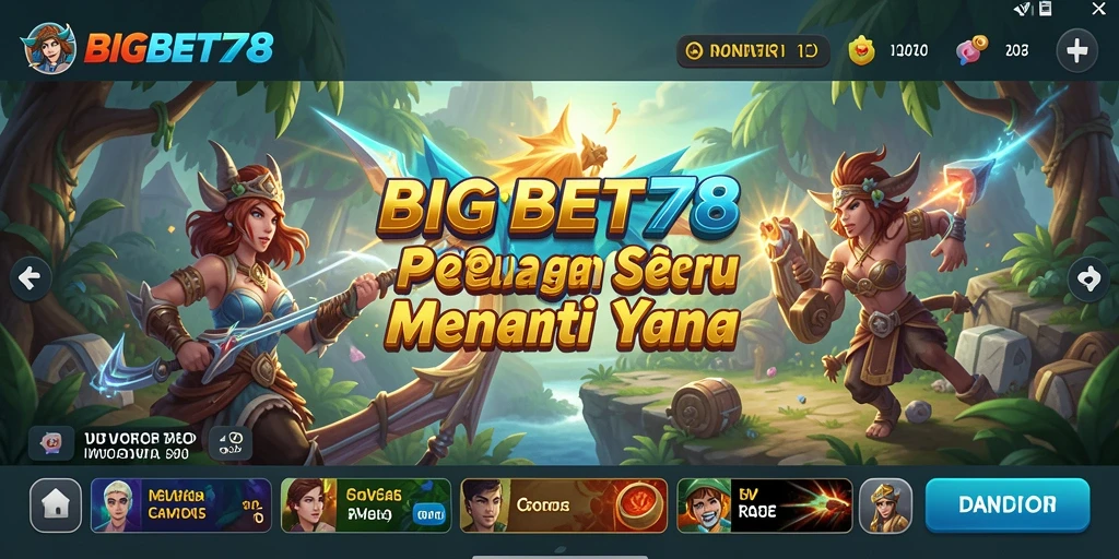 Tangkap momen seru dari gameplay petualangan BIGBET78.
