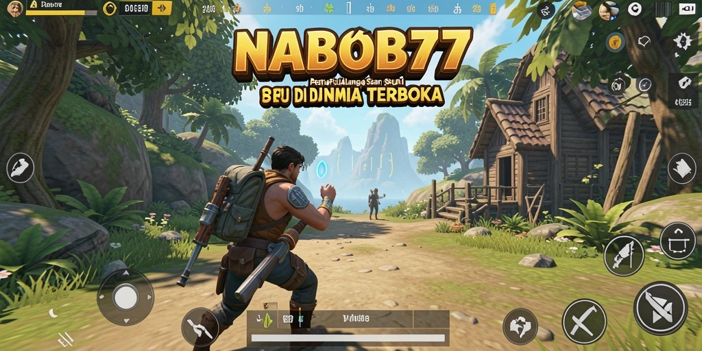 Tampilan gameplay NABOB77 yang menarik dalam dunia terbuka.