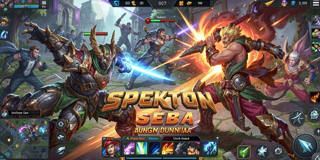 Tampilan gameplay dinamis dari PP7 yang menegangkan.